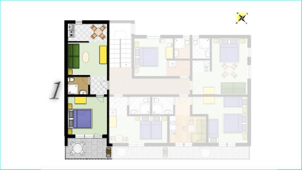 Apartments And Rooms Mare-Monti Starigrad Paklenica Kamer foto